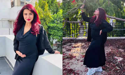 Mom-to-be Aashka Goradia pens down an inspiring poem for her unborn about the challenges she is facing during pregnancy