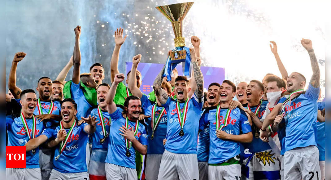 Napoli celebrate title triumph on day of goodbyes | Football News – Times of India