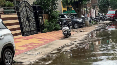 Roads flooded with sewage, flag residents; corpn says cleanup on