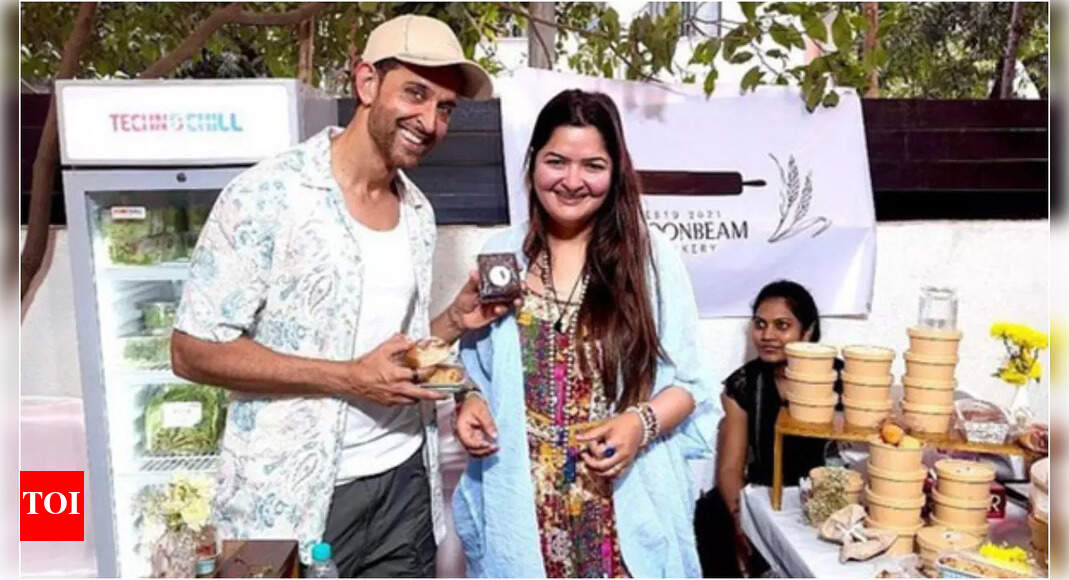 Proud 'mamu' Hrithik Roshan roots for niece Suranika's 'local' business ...