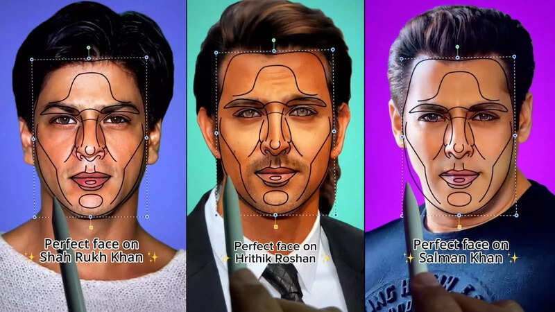 Graphic artist gives Shah Rukh Khan, Salman Khan, Hrithik Roshan ...
