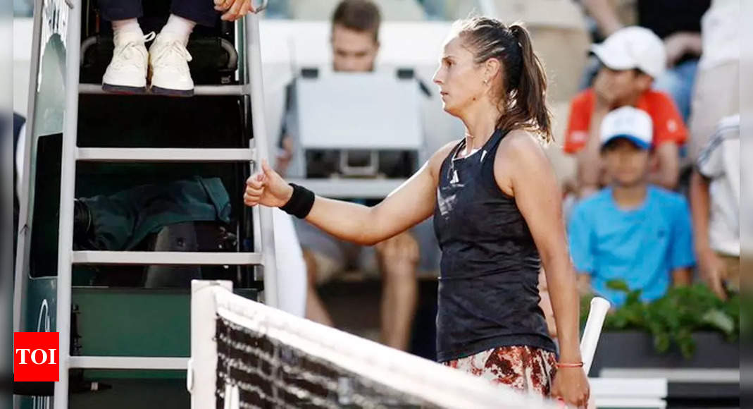 Russian Daria Kasatkina feeling bitter after being booed at French Open | Tennis News – Times of India