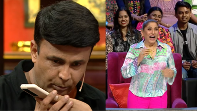 TKSS: RJ Naved pranks Archana Puran Singh's househelp by telling her, 'Yeh pee ke talli padi hai'; here's how she reacts