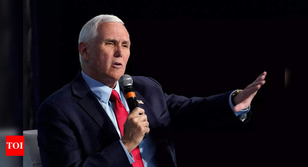 Former US VP Pence To Seek 2024 Republican Presidential Nomination   Photo 