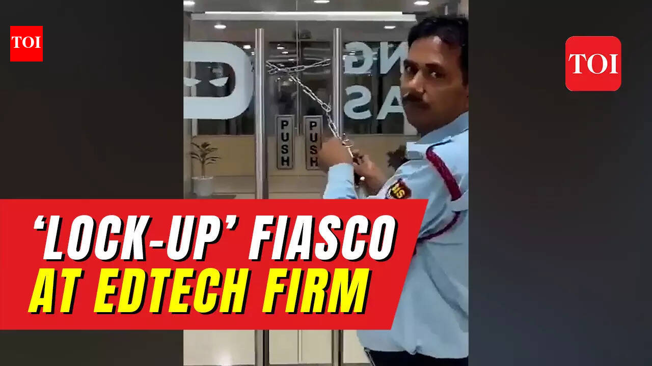 Edtech firm ‘locks’ employees inside office, apologises after video ...
