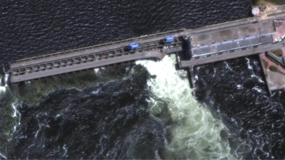 Ukraine says Russia blows up major Nova Kakhovka dam in southern Ukraine
