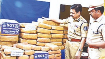 Two interstate gangs busted, 380kg ganja seized, 9 arrested