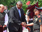 Defence Minister Rajnath Singh holds bilateral talks with US Defence Secretary Lloyd Austin