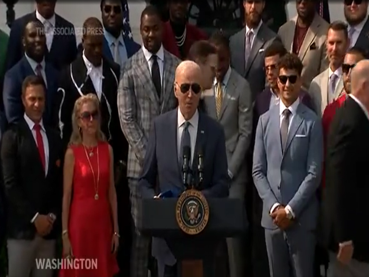 Biden says Chiefs are 'building a dynasty' as he hosts Kansas City