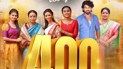 Daily soap Puttakkana Makkalu completes 400 episodes