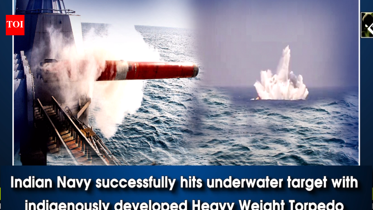 Indian Navy successfully hits underwater target with indigenously ...