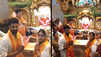 Sara Ali Khan and Vicky Kaushal visit Siddhivinayak Temple in Mumbai