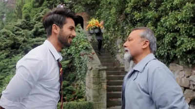 Shahid Kapoor feared that Pankaj Kapur would judge him for wanting to be a hero