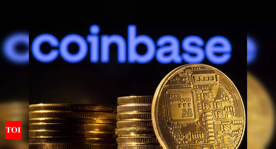 US securities regulator sues cryptocurrency platform Coinbase – Times of India
