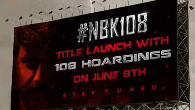 Nandamuri Balakrishna, Anil Ravipudi, and Sree Leela’s ‘#NBK108’ title launch to take place In 108 locations