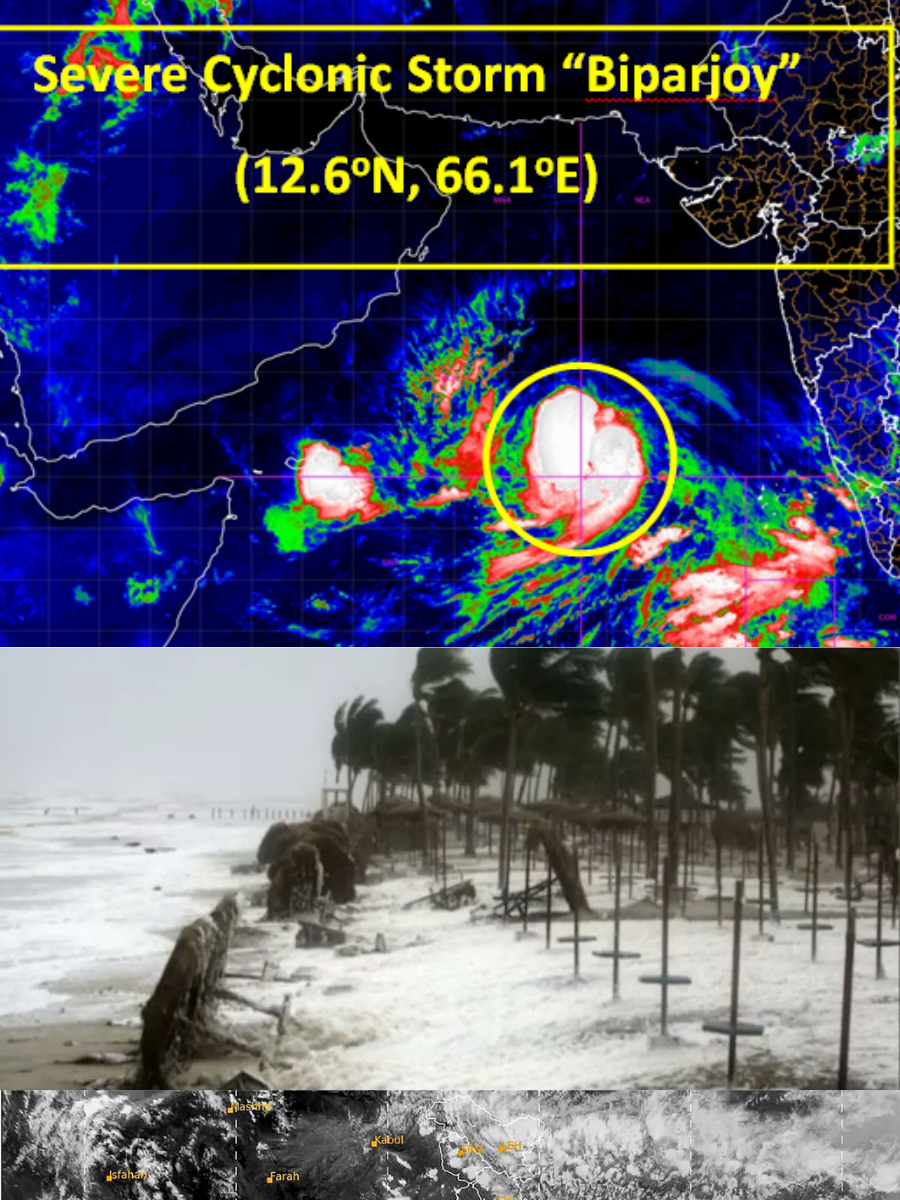 Cyclone Biporjoy Likely To Intensify Into Severe Cyclonic Storm In ...