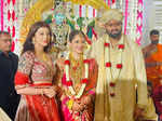 Abishek Ambareesh and Aviva Bidapa have a fun-filled, traditional wedding​