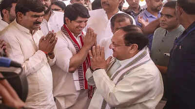 JP Nadda holds special meeting with BJP workers in Noida