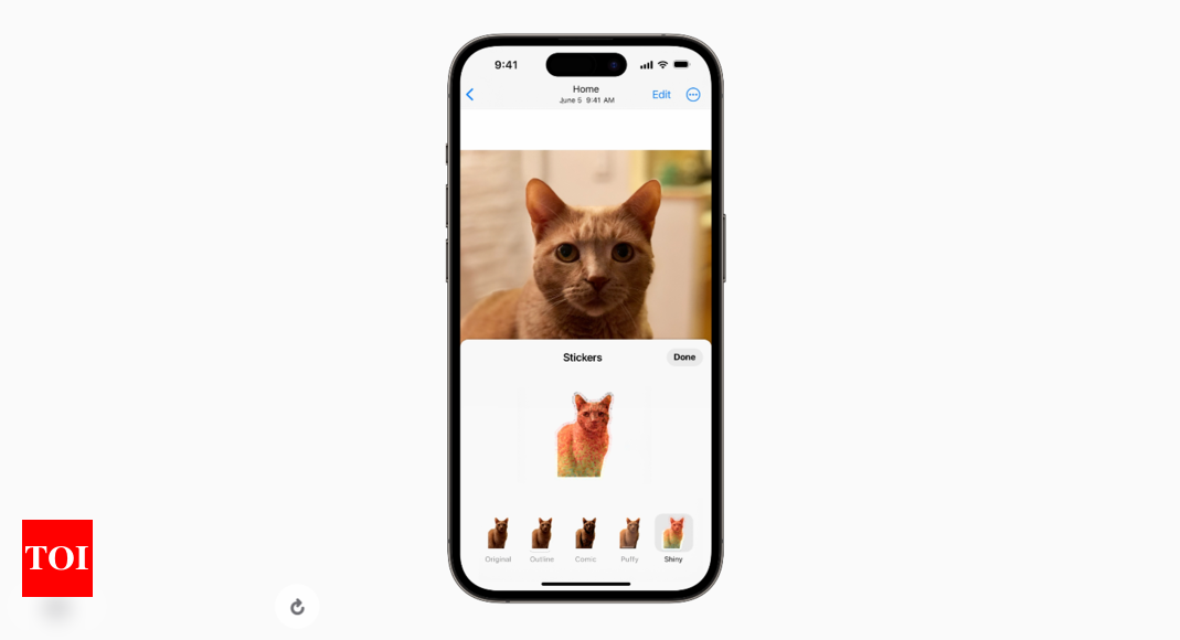 Animated Stickers: iPhone users will soon be able to transform their photos into animated stickers – Times of India