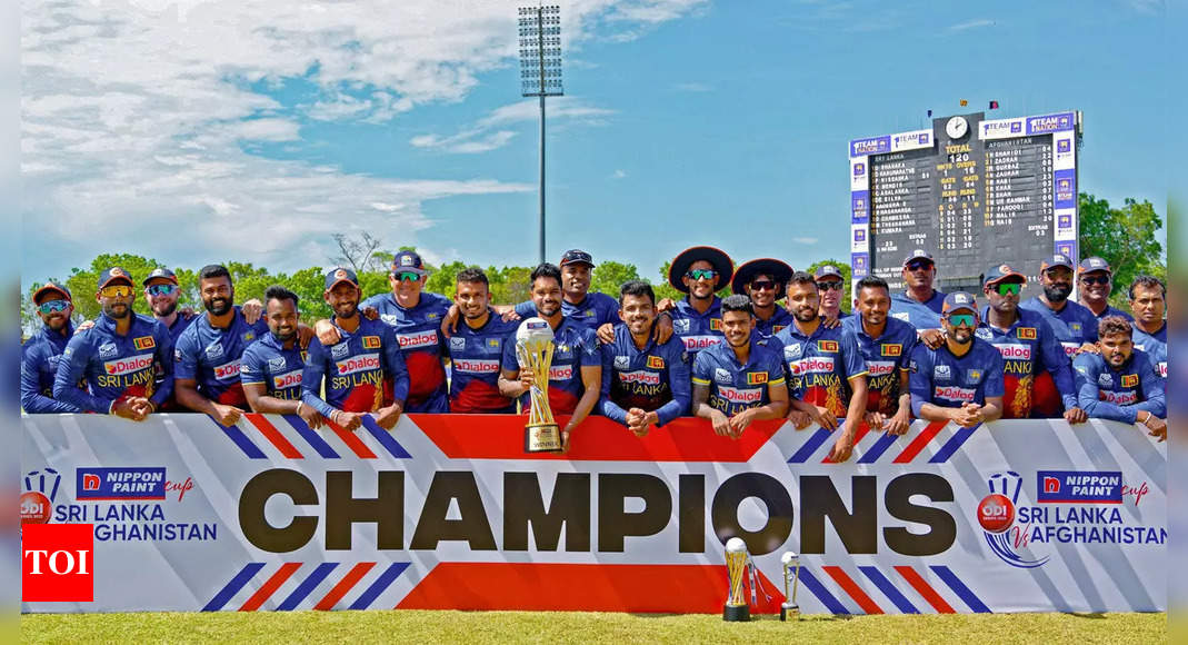 3rd ODI: Sri Lanka thrash Afghanistan to win series 2-1 | Cricket News – Times of India