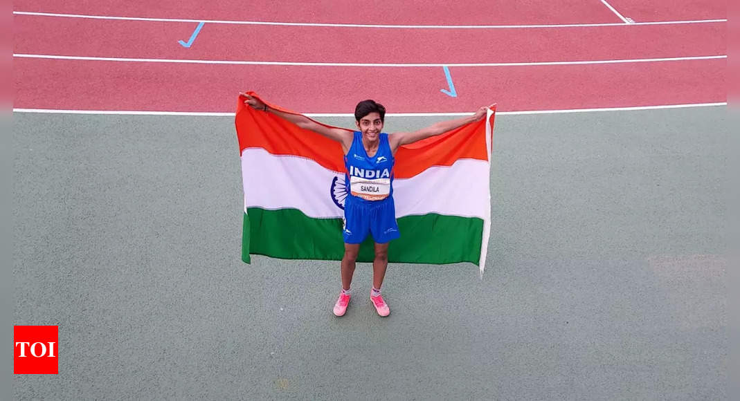Laxita Sandila wins women’s 1500m gold at Asian U-20 Athletics Championship | More sports News – Times of India