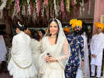 These pictures from Sonnalli Seygall and Ashesh Sajnani’s wedding ceremonies are straight out of a fairytale!