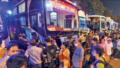 Babughat stays chaotic as rush for buses continues