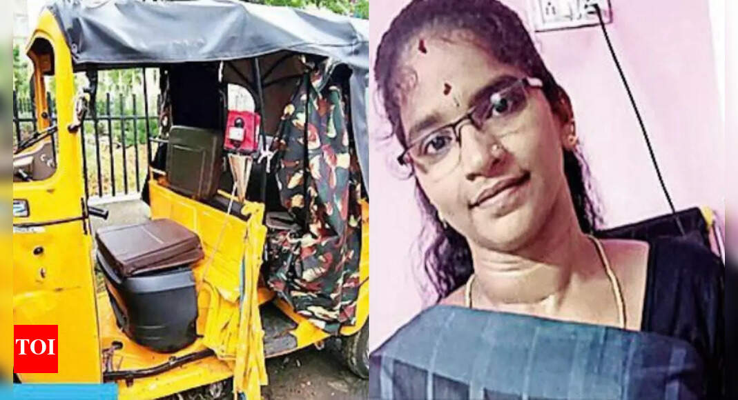 Chennai: Woman dozes off in auto, falls to death | Chennai News - Times ...