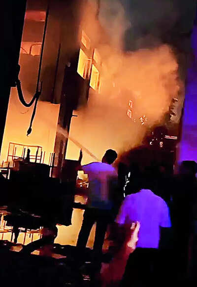 Massive fire ravages one of biggest tool units in city
