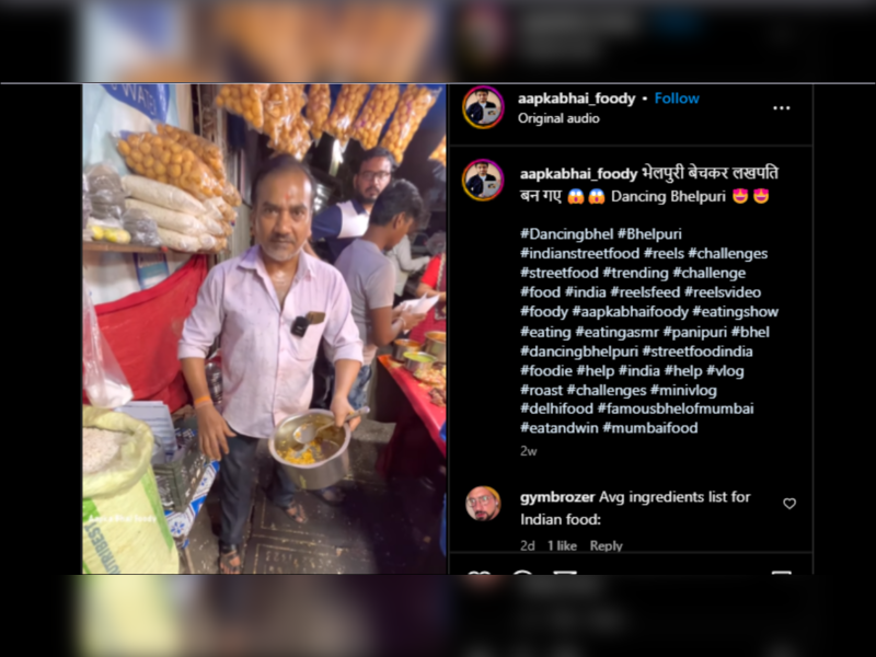 Dancing Bhelpuri: Street vendor's unique style of food preparation goes viral