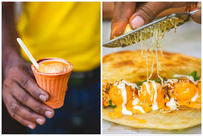 Lonka cha and rosogolla roll — Kolkata's best viral street foods
