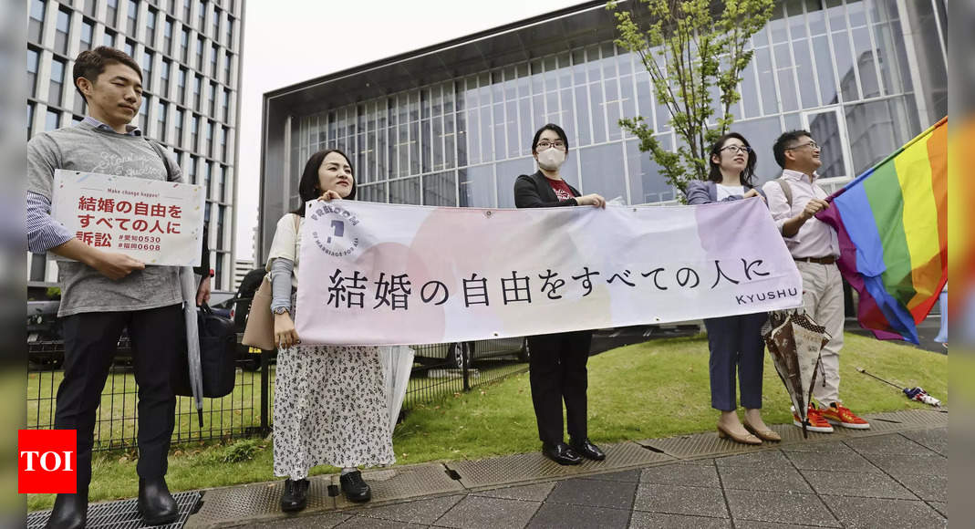 Japan ruling on same-sex marriage disappoints but ‘a step forward’ – Times of India