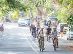 World Bicycling Day: Cycling enthusiasts cruise through Bandra