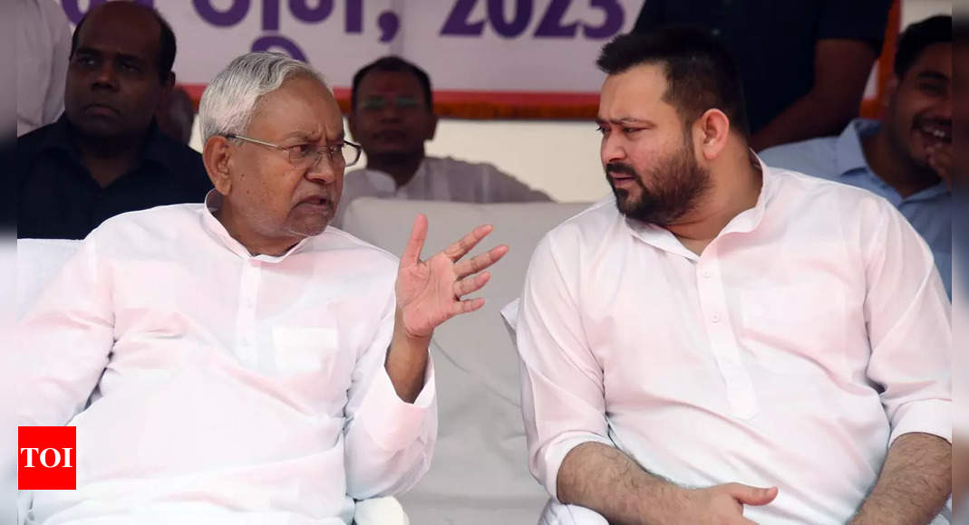 BJP Scared Of Facing United Opposition In 2024 Tejashwi Yadav   Photo 