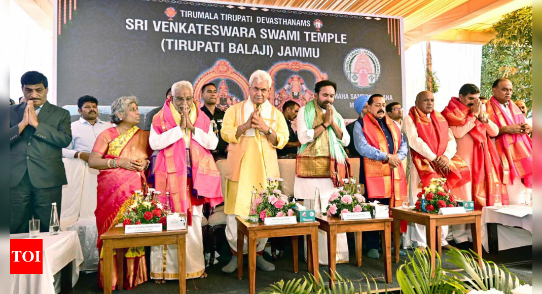 Jammus Tirupati Balaji Temple Opens For Devotees Jammu News Times Of India 4135