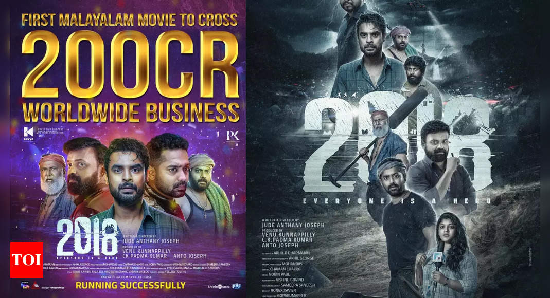 ‘2018’ box office collection Tovino Thomas starrer the first