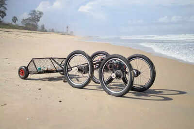 National Institute of Technology-Karnataka’s ATV deployed for beach cleaning drive in Mangaluru
