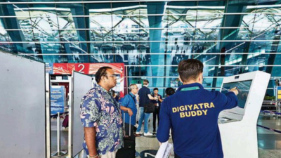 Delhi: At Indira Gandhi International Airport's T3, on-spot DigiYatra check now possible