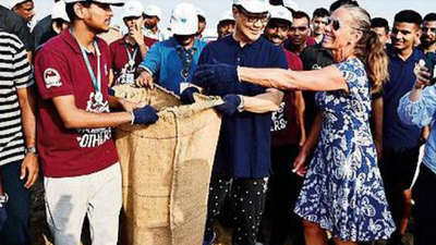 Over 80% Elliot's beach in Chennai litter single-use plastic