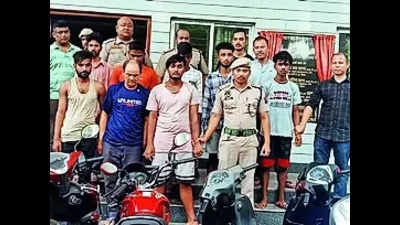 Cachar AIUDF leader among eight held for bike theft