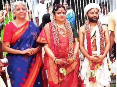 Union finance minister Nirmala Sitharaman's Daughter Parakala Vangmayi ties the knot in intimate Bengaluru wedding