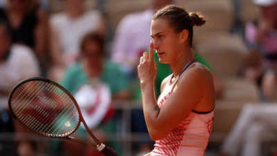 Aryna Sabalenka says she will be stronger after French Open loss, furore