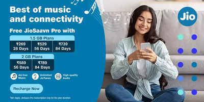 Reliance Jio Rolls Out New Prepaid Plans With JioSaavn Pro Subscription ...