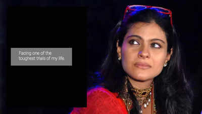 Kajol drops CRYPTIC post as she announces break from social media; says 'Facing one of the toughest trials of my life'