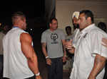 Sanju with body builiding contestants