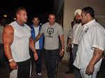 Sanju with body builiding contestants