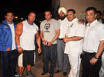 Sanju with body builiding contestants