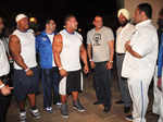 Sanju with body builiding contestants