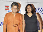 Amol Gupte with wife