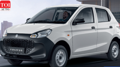 Maruti Suzuki Alto Tour H1 hatchback launched in India: Price starts at Rs 4.80 lakh